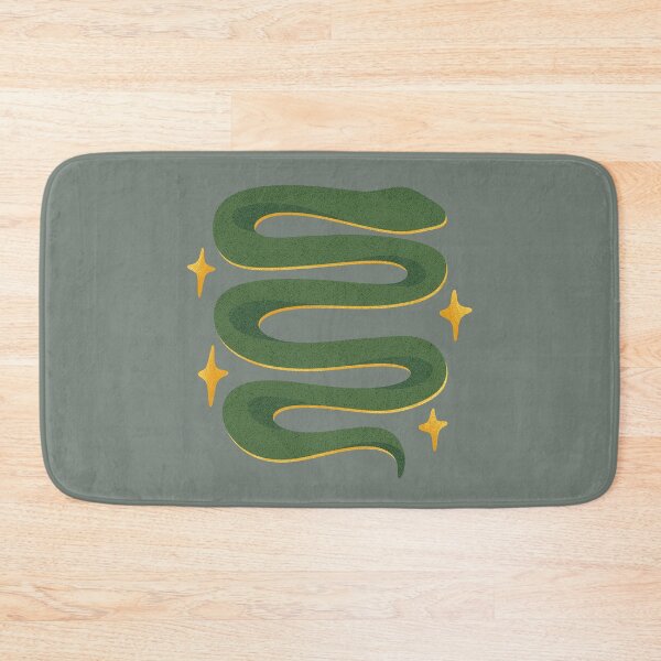 Item preview, Mystic Green Snake – Magical Illustration designed and sold by Marny Design.