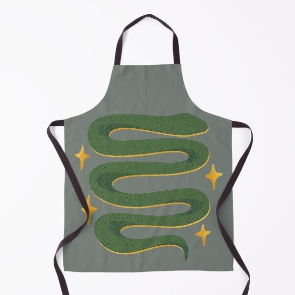 Item preview, Mystic Green Snake – Magical Illustration designed and sold by Marny Design.