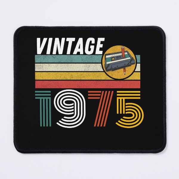 Item preview, Retro 1975 Vintage Cassette Tape Birthday T-Shirt designed and sold by Auntsauce.