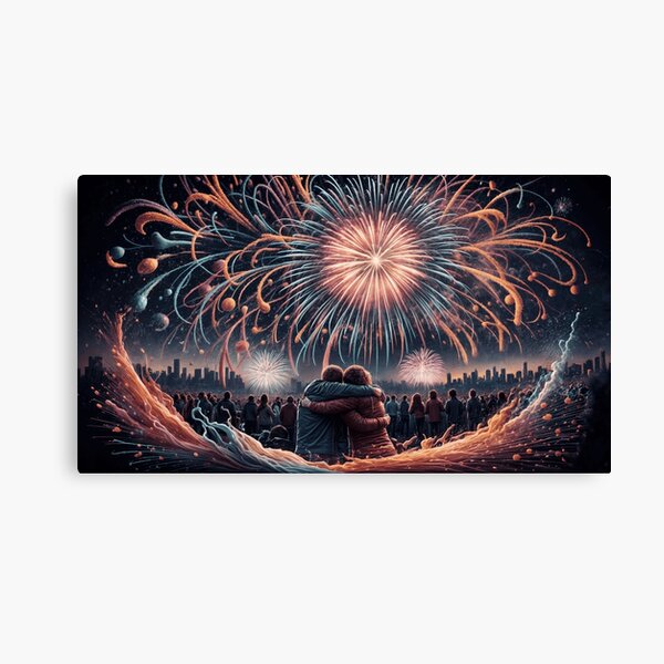Vista previa del artículo con la obra «FUEGOS ARTIFICIALES», diseñado y vendido por origingallery.