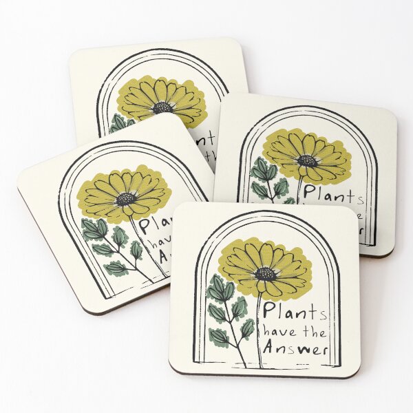 Item preview, Plants Have the Answer – Botanical Illustration designed and sold by Gawii.