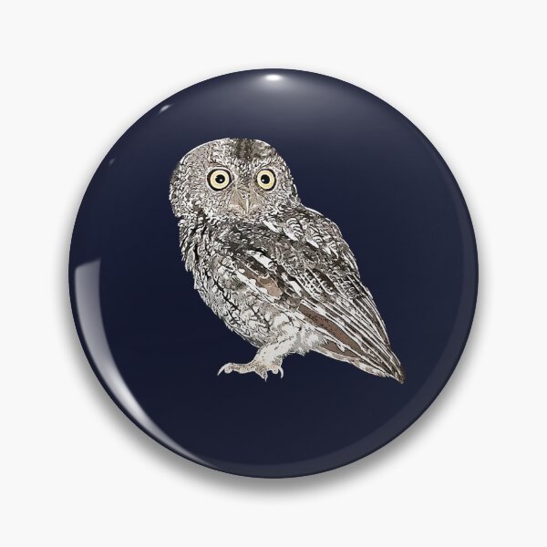 Item preview, Whiskered Screech-Owl White Alternate Design  designed and sold by designsasstultd.
