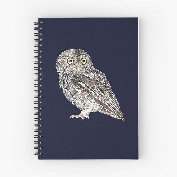 Item preview, Whiskered Screech-Owl White Alternate Design  designed and sold by designsasstultd.