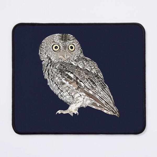 Item preview, Whiskered Screech-Owl White Alternate Design designed and sold by designsasstultd.