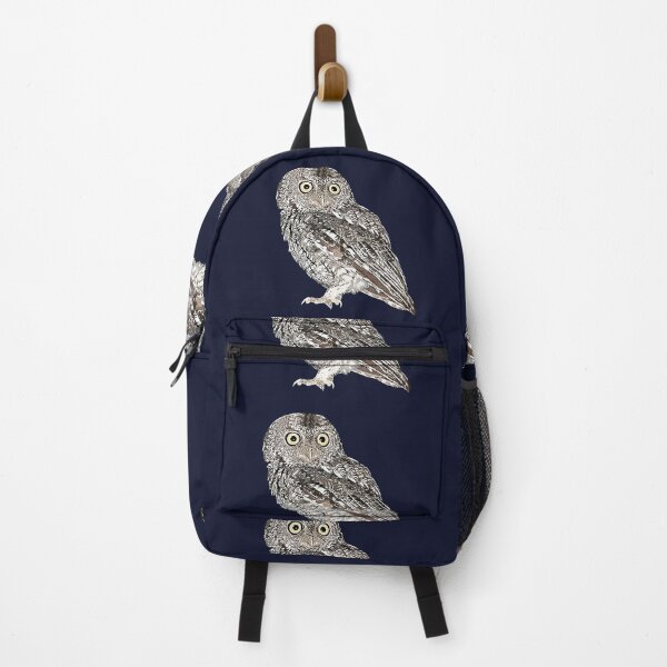 Item preview, Whiskered Screech-Owl White Alternate Design designed and sold by designsasstultd.