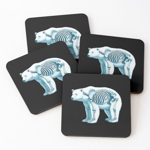 Item preview, X-ray Polar Bear Body Anatomy Radiography Skeleton designed and sold by Artistoos.