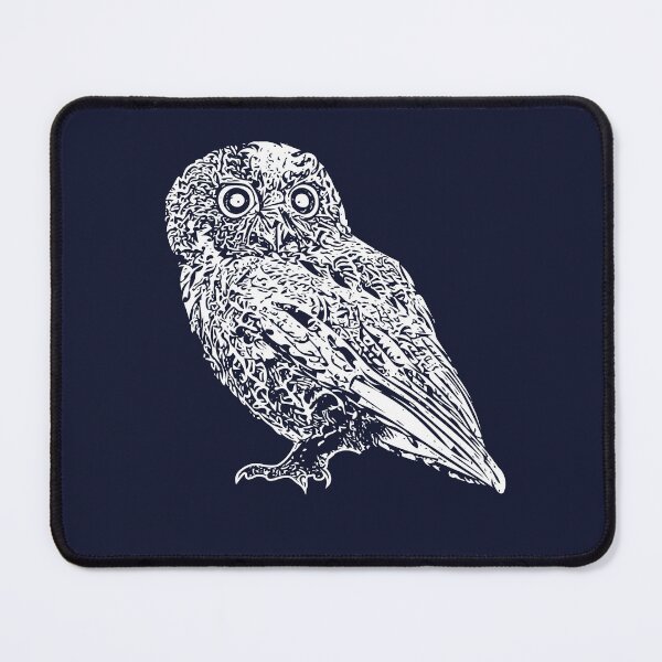 Item preview, Whiskered Screech-Owl White Design  designed and sold by designsasstultd.