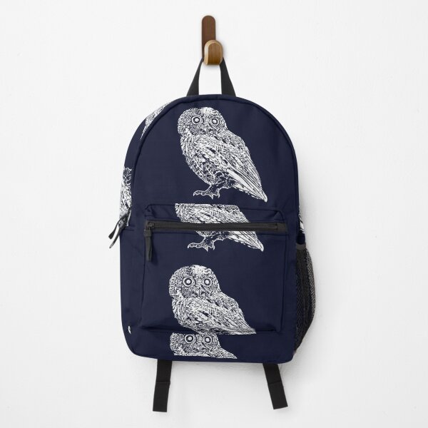 Item preview, Whiskered Screech-Owl White Design designed and sold by designsasstultd.
