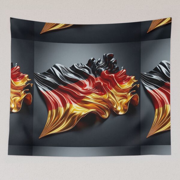 Item preview, German National Flag  designed and sold by Intriguing Designs.
