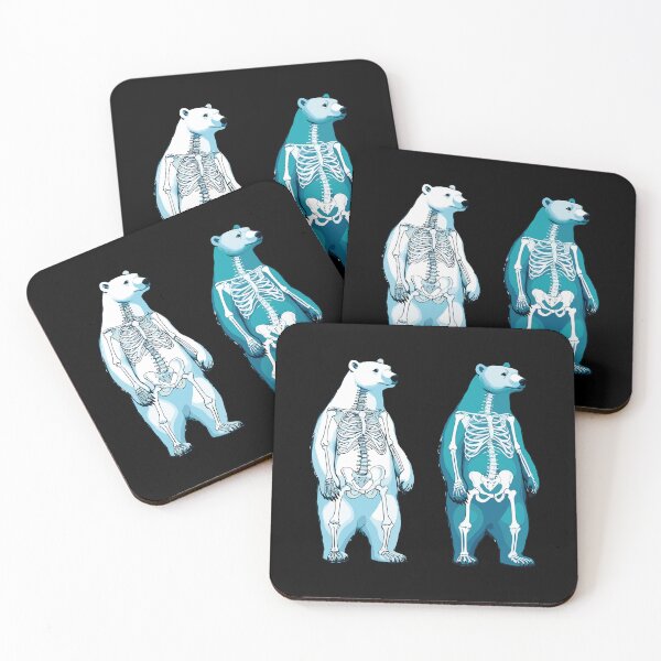 Item preview, X-ray Polar Bear Body Anatomy Radiography Skeleton designed and sold by Artistoos.