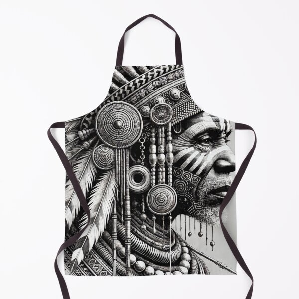 Item preview, Elder's Wisdom Tribal Majesty in Black and White designed and sold by OandSDesigns23.