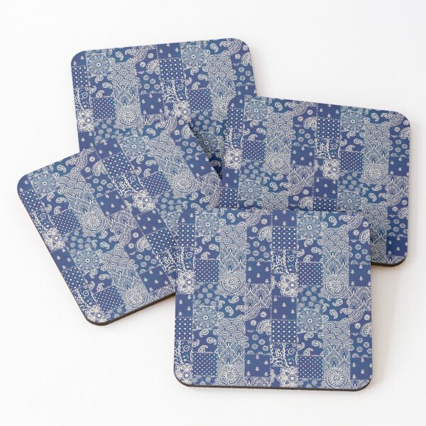 Item preview, Classic Blue Bandana Country Western Pattern designed and sold by LetMeTellYouWhy.