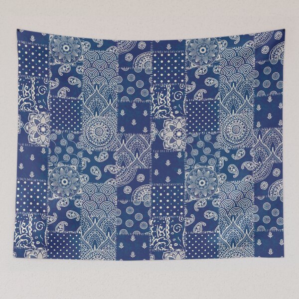 Item preview, Classic Blue Bandana Country Western Pattern designed and sold by LetMeTellYouWhy.