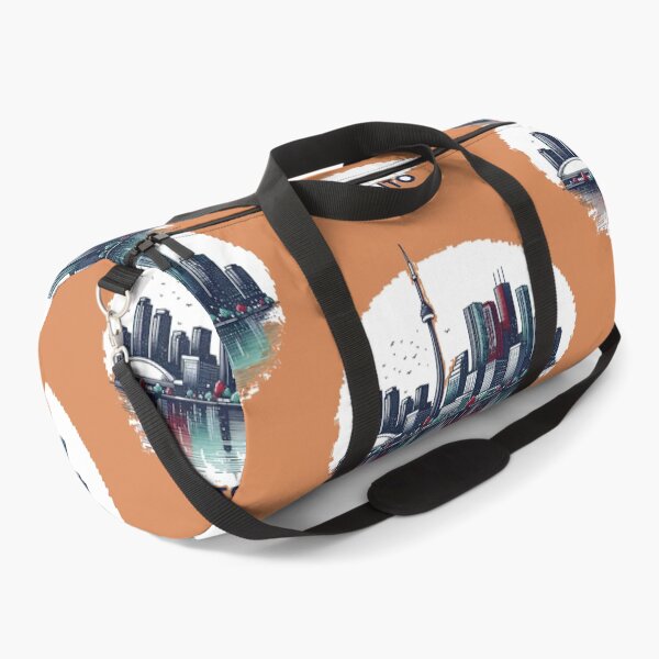 Item preview, Toronto Skyline at Night: 3D Sketch of Bay & Queens Quay,  designed and sold by PaintMeWorld.