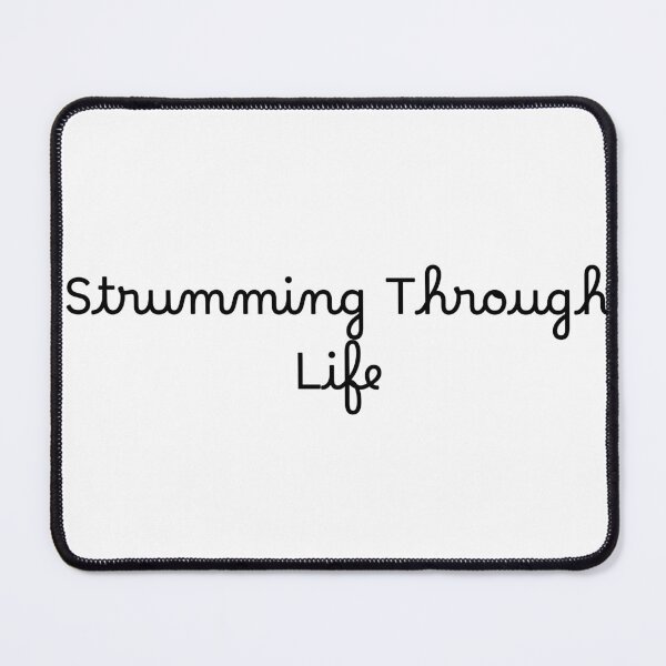 Item preview, Strumming Through Life designed and sold by Ninjacatoff.
