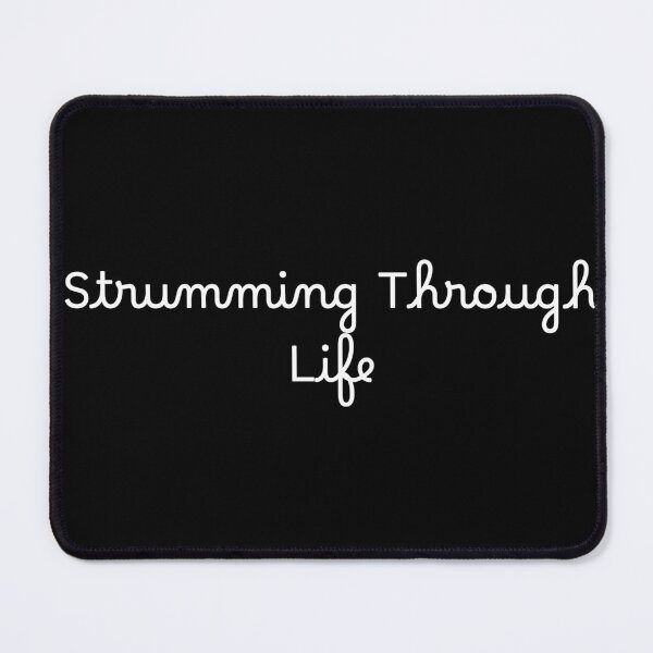 Item preview, Strumming Through Life designed and sold by Ninjacatoff.