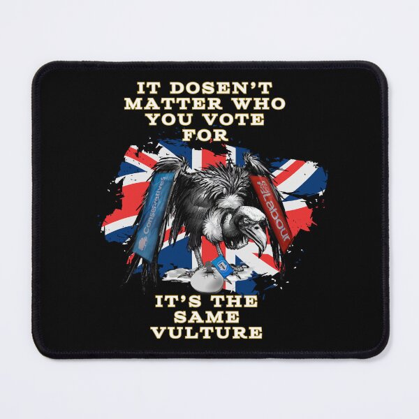 Item preview, UK Voting Conspiracy Graphic Design designed and sold by Iiswaz.