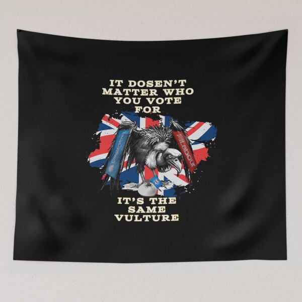 Item preview, UK Voting Conspiracy Graphic Design designed and sold by Iiswaz.