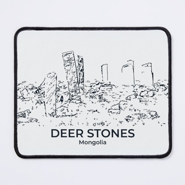 Item preview, Deer Stones - Mongolia designed and sold by Lakeric Cityscapes.