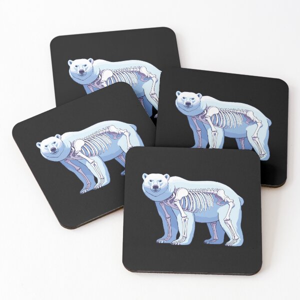 Item preview, X-ray Polar Bear Body Anatomy Radiography Skeleton designed and sold by Artistoos.