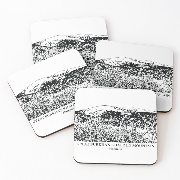 Item preview, Great Burkhan Khaldun Mountain - Mongolia designed and sold by Lakeric Cityscapes.
