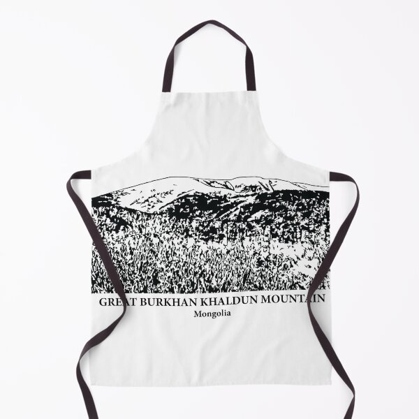 Item preview, Great Burkhan Khaldun Mountain - Mongolia designed and sold by Lakeric Cityscapes.