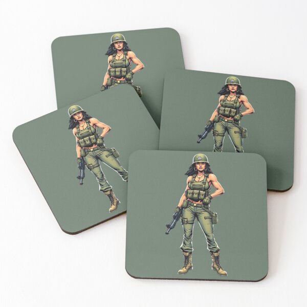 Item preview, Female Soldier designed and sold by macadolie.