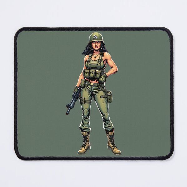 Item preview, Female Soldier designed and sold by macadolie.