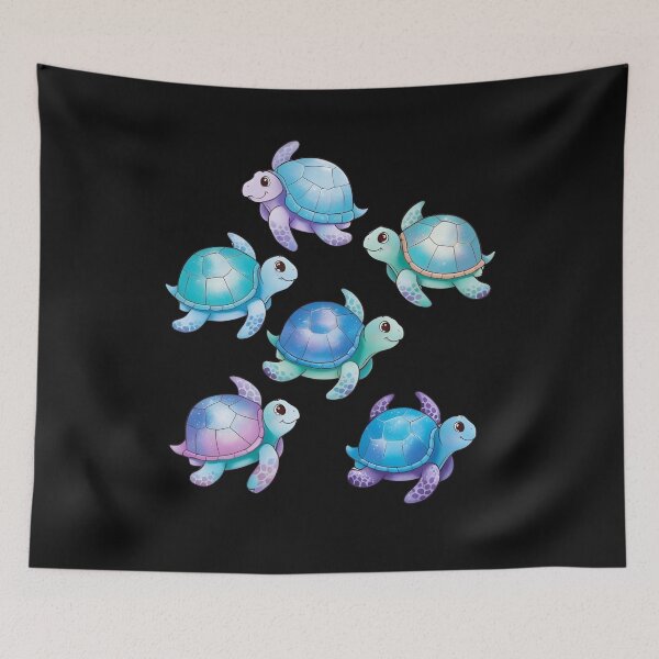 Item preview, Oceanic Dream Turtles designed and sold by GrafiShop.