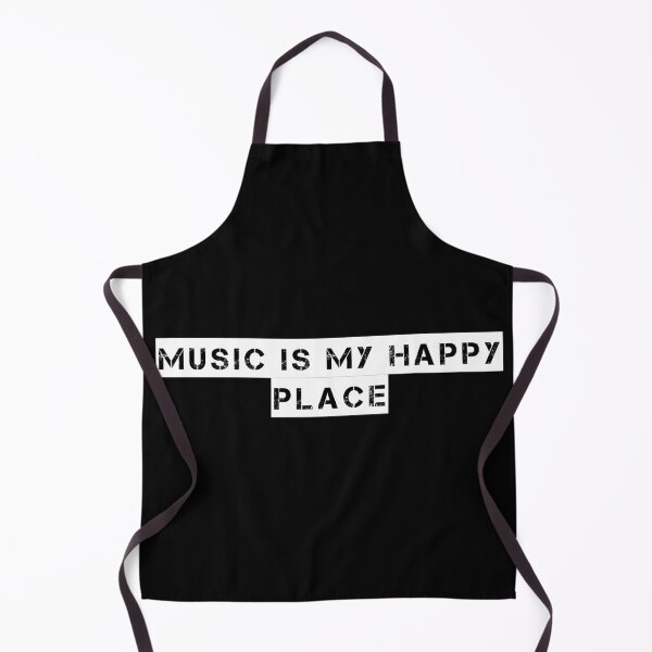 Item preview, Music is My Happy Place designed and sold by Ninjacatoff.
