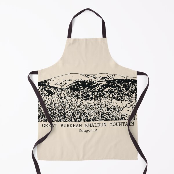 Item preview, Great Burkhan Khaldun Mountain - Mongolia designed and sold by Lakeric Cityscapes.