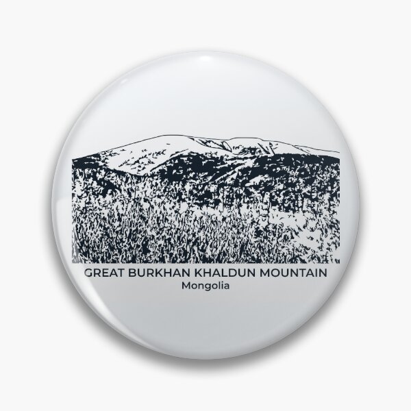 Item preview, Great Burkhan Khaldun Mountain - Mongolia designed and sold by Lakeric Cityscapes.