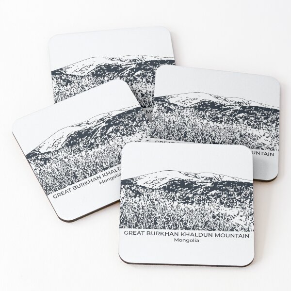 Item preview, Great Burkhan Khaldun Mountain - Mongolia designed and sold by Lakeric Cityscapes.