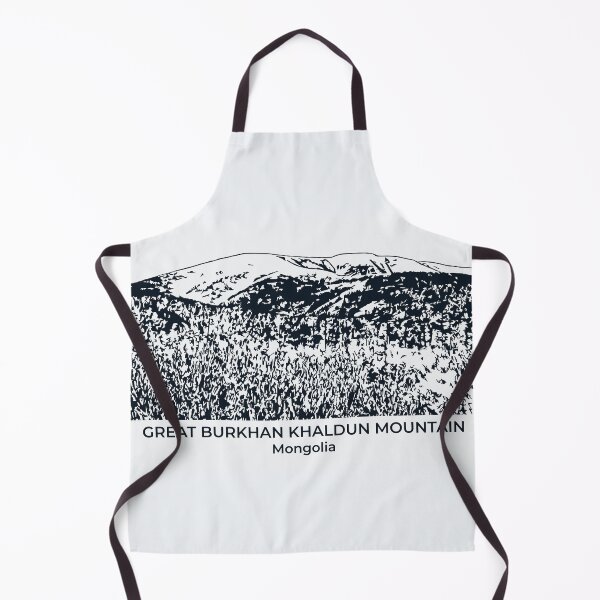 Item preview, Great Burkhan Khaldun Mountain - Mongolia designed and sold by Lakeric Cityscapes.