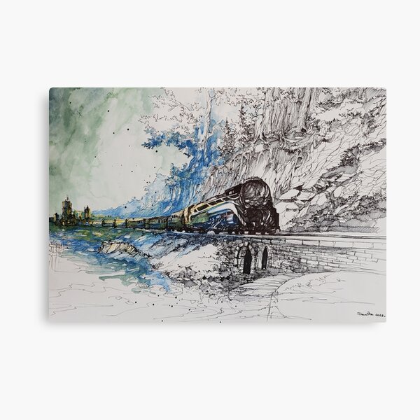 Item preview, Trans-Siberian Railway designed and sold by SKETCHY & GRAPHIC.