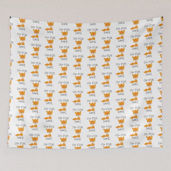 Item preview, Oh For Fox Sake – Cute & Funny Fox Design designed and sold by 2Shooze.