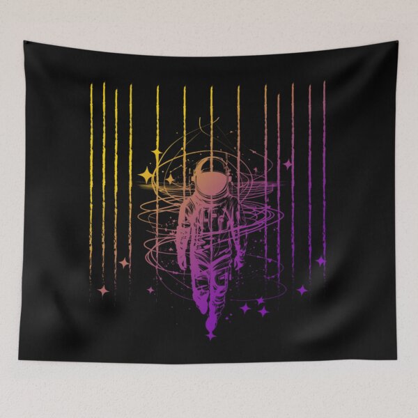 Item preview, Meteor Shower and Astronaut Graphic, Intersex pride flag graphic, Perseids Meteor Shower, Universe, Astronaut, LGBTQ Graphic, Astronomy, Stars,  designed and sold by PrideBeProud.
