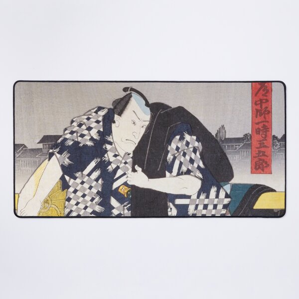 Item preview, Actor Triptych Altar Screen - Utagawa Kunisada designed and sold by store-wasabi.