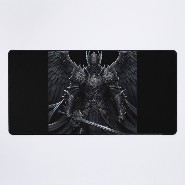 Item preview, Black Paladin Warrior designed and sold by GalleryBrisArt.