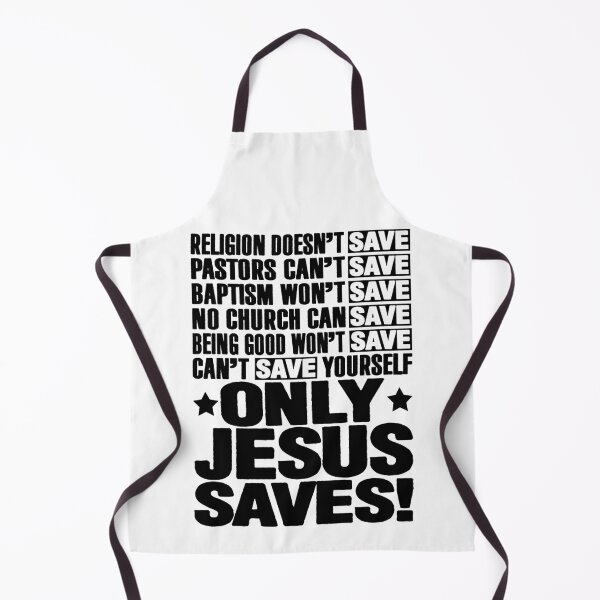 Item preview, Only Jesus Saves designed and sold by plushism.