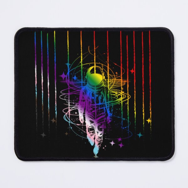 Item preview, Meteor Shower and Astronaut Graphic, Progress pride flag graphic, Perseids Meteor Shower, Universe, Astronaut, LGBTQ Graphic, Astronomy, Stars, designed and sold by PrideBeProud.