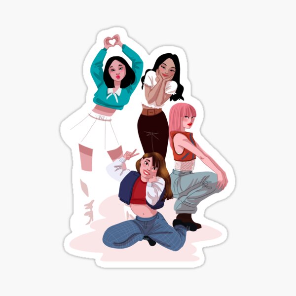 Item preview, Kpop girls designed and sold by Artichouette.