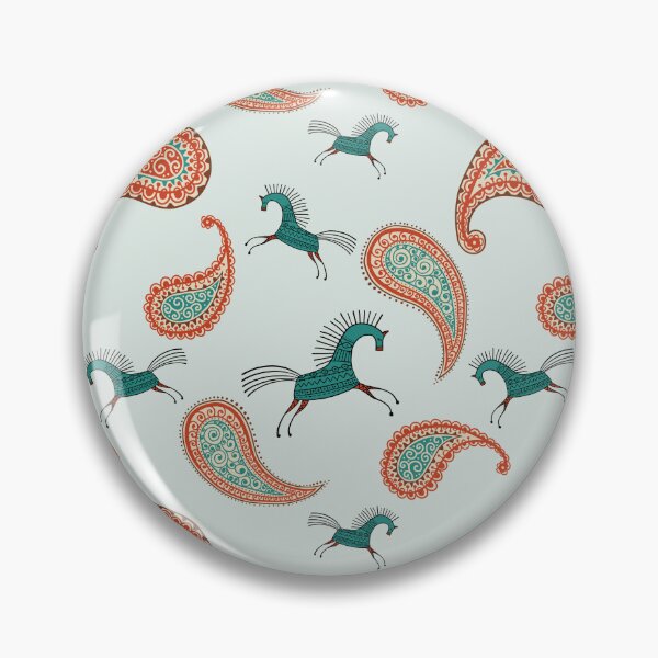 Item preview, Paisley and Ponies designed and sold by TurquoiseBird.