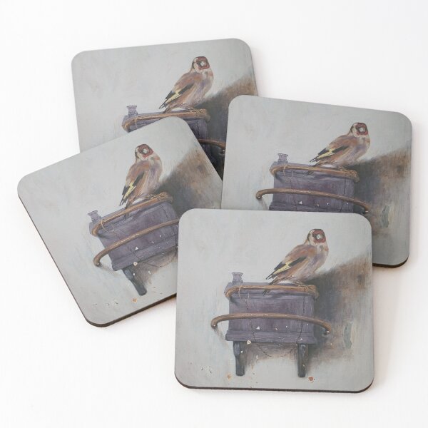 Item preview, After Carel Fabritius 1654: The Goldfinch: After the 'thunderclap'  designed and sold by ThePaintStation.