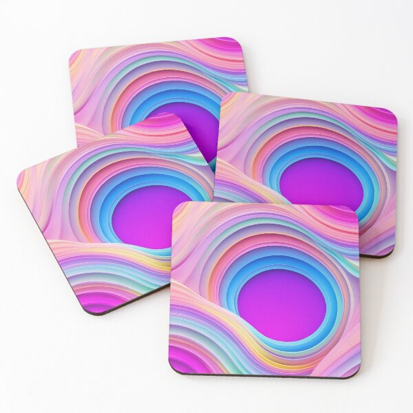 Item preview, Ethereal Spectrum Layered Neon Depths designed and sold by ArtComixHaven.