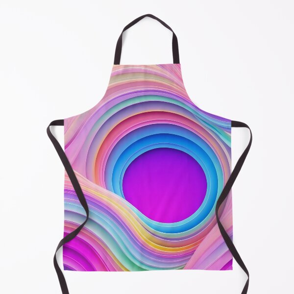 Item preview, Ethereal Spectrum Layered Neon Depths designed and sold by ArtComixHaven.