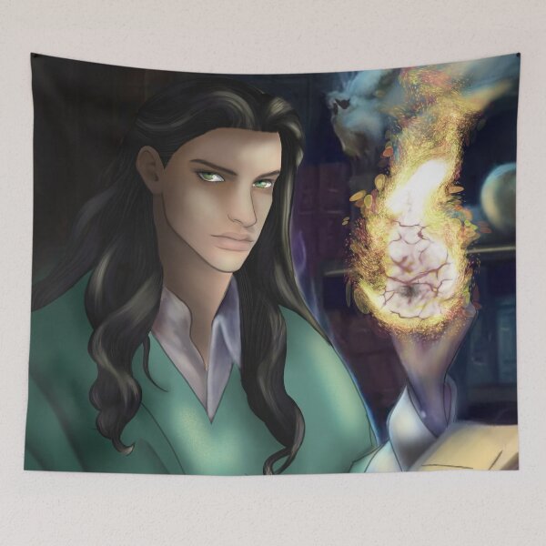 Item preview, Zalvoth the Wizard designed and sold by CrystalWalArt.