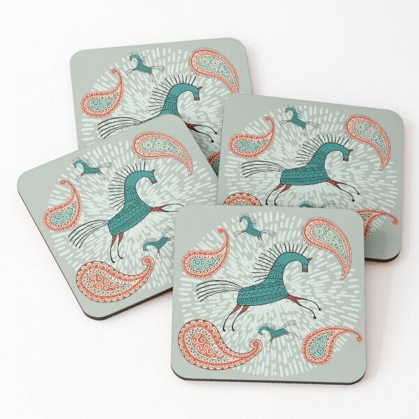 Item preview, Paisley and Ponies designed and sold by TurquoiseBird.