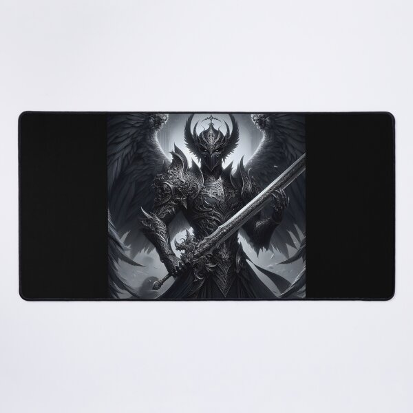 Item preview, Black Paladin Warrior designed and sold by GalleryBrisArt.