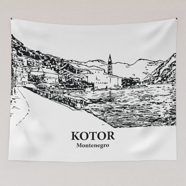 Item preview, Kotor - Montenegro designed and sold by Lakeric Cityscapes.